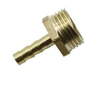 XNXYZABCE 1 Uds Barb 3/4 "MT latón Pagoda junta de tubo recto Conn Aq pecera metales empalme reparador(8mm)