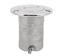 XNXYZABCE Bocchettone di Riempimento per Ponte Barca in Acci Embudo de Aceite Motor Acero Inoxidable for Puerto llenado Cubierta Barco 50MM/38MM(50MM)