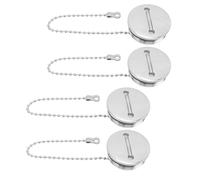 XNXYZABCE Bocchettone di Riempimento per Ponte Barca in Acci Tapa de Tanque Combustible for Barco, Tapa llenado Gas Acero Inoxidable 316 38mm for Yates Marinos