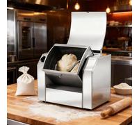 XNZJHPP Batidora eléctrica de pie de 10 kg para Cocina - Amasadora Comercial con Temporizador, Capacidad de Amasado de 3/5/8 kg, Ideal para repostería doméstica y Profesional