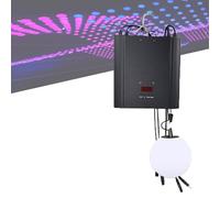 XNZJHPP Bola de elevación de Escenario LED, Bola de suspensión de Escenario dinámico de Color, Efecto de Onda hacia Arriba y hacia Abajo, Bola de Matriz CNC de 8 Canales, salón de Banquetes, 3 m