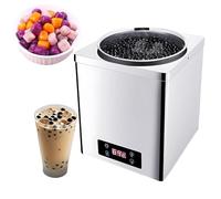 XNZJHPP Calentador de Perlas Comercial y Olla Aislante para Tapioca, 300 W-600 W, Rango de Control de Temperatura: 30-100 °C, Panel táctil de 3 l/7 l, para Sushi, arroz (3L)