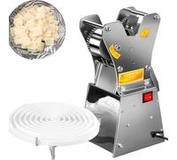 XNZJHPP Cortadora de Pasta eléctrica automática con Grosor Ajustable y Cuchillas reemplazables: Ideal para restaurantes y comedores, elaboración de Pasta Fresca.