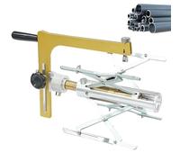 XNZJHPP Cortatubos y Rascador Manual para Tuberías de 160-400 mm, Cepillo de Borde de Aleación de Aluminio para Gasoductos, Herramienta para la Eliminación de la Capa de Óxido de la Superficie