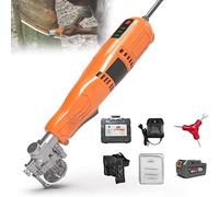 XNZJHPP Cuchillo eléctrico portátil para la recolección de Resina: Cortador de Corteza con Velocidad Ajustable para una recolección eficiente de savia y Caucho de árboles