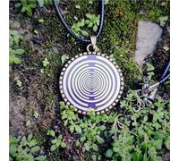 XNZJHPP Disco polarizador MWO, Bobina osciladora multionda, Antena Colgante de Campo magnético, Disco polarizador MWO, Disco de 2,5 cm de diámetro, Correa Ajustable a Aproximadamente 50 cm (B)