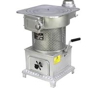 XNZJHPP Estufa de gasificación de Hierro Fundido a carbón, Estufa de leña multicombustible para Interiores y Exteriores con cajones, Estufa de Ahorro de energía para Calentar y cocinar
