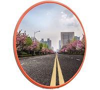 XNZJHPP Lente Gran Angular Exterior, Espejo de Seguridad de tráfico en la intersección Exterior, Espejo de Retroceso de estacionamiento subterráneo de Material PC, Espejo de tráfico. (One Color 45Cm)