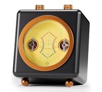 XNZJHPP Medidor de Ritmo de Audio con luz, Brillo y Color Ajustables para Estudio doméstico, configuración de Juegos y decoración de Escritorio Amantes de la música. (Yellow)