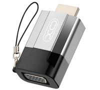 XO Adaptador vídeo Resolución de HDMI a VGA 1080p, Gris