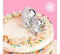 xo, Fetti Decoración para tartas de discoteca, una decoración perfecta para una fiesta de cumpleaños, despedida de soltera o cualquier última celebración de discoteca