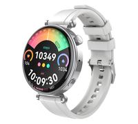XO Reloj inteligente deportivo con pantalla AMOLED y seguimiento preciso, Plata