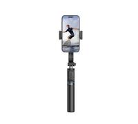 XO Simple is Beauty Selfie Stick SS13 - Trípode ajustable (17 cm-106 cm), cabezal de rotación de 360°, con mando a distancia (distancia de 30 m), Bluetooth 4.2 integrado, resistente al agua, carga