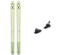 XO Skis - Packs (esquí + fijaciones) - Pack Xo V21 Green Tea Tuscany Olive 2025 de Madera - Verde Verde 154 cm.172 cm.184 cm