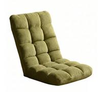 XOBRJQZ Silla de Suelo con Respaldo, Sofá Vago Plegable Ajustable 5 Posiciones, Asiento Gaming Acolchado Grueso para Adultos Niños, Lectura TV