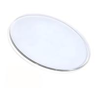 XOBRJQZ Tablero de Mesa de Vidrio Redondo, Protector de Mesa de Vidrio Templado de Repuesto con 6 Almohadillas Antideslizantes(60cm)