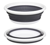 XOCOTO Barreño Redondo Plegable 6L Flexy - Palangana Retráctil Redonda, Fácil Transporte, Perfecto para Espacios Reducidos - 38x13,50x5cm