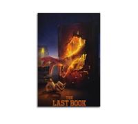XOEDWOVM Póster artístico de La última portada del libro, póster decorativo de lienzo para pared e impresión artística moderna para decoración de dormitorio familiar, 60 x 90 cm