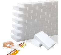 XoeLLe 100 Piezas Esponja Magica Estropajo Esponjas Jabonosas Productos de Limpieza para el Hogar Elimina Las Manchas Fregaderos y Más Sin Productos Químicos Tareas de Limpieza Cotidianas