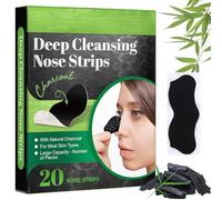 XoeLLe 20 Piezas Tiras Puntos Negros Nariz Profundas y Puntos Negros Nariz Eficaces con Carbón Activado Limpieza Profunda Elimina Puntos Negros Impurezas y Reduce Poros para Todo Tipo de Piel