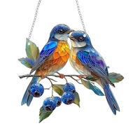 XoeLLe Atrapasueños de Colibrí Prisma Colorido, Atrapasoles Cristal Colgante, Colgante e PáJaros Acrílico con Cadena, Decoracion Habitacion Juvenil, para Ventana, Sala de Estar, Pared