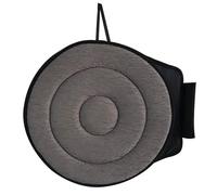 Xoeminor 360° Drehbares Sitzkissen, Neu Fürs Auto Drehbares Sitzkissen, Unterstützung für Senioren Rutschfestes Kissen, 360 Grad Leicht zu Drehen, Drehbares Sitzkissenpolster für Senioren (Grau)