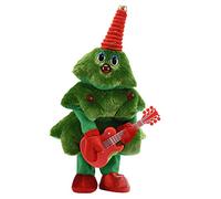 Xoeryoy Árbol de Navidad Que Canta y Baila, árbol de Navidad Animado, Juguetes Musicales de Peluche eléctricos, Decoraciones (sin batería)