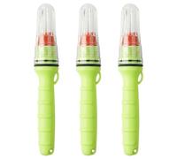 Xoeryoy Bengalas para Barcos, 3 uds., bengalas Marinas, Equipo de Seguridad para Barcos LED con detección de luz automática, luz roja