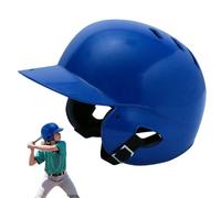 Xoeryoy Casco de Bola de Camiseta engrosable Engrosamiento de Impactos Resistentes al Casco de bateo Protector de una Talla para jóvenes Infantiles, Azul