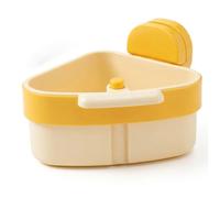 Xoeryoy Cesta de Drenaje para Fregadero de Cocina: colador extraíble, Tapa Inferior de un Toque, Organizador de Fregadero de Esquina para Esponja y Estropajo ;1 ;1