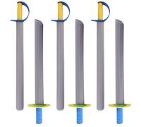 Xoeryoy Espada de Espuma para niños, 6 uds., 21 Cuchillos de Espuma EVA, Espada de Juguete, 2 Estilos, Segura, Suave para niños y niñas, Mango de Color Aleatorio