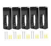 Xoeryoy Soporte para Carrete de Pesca, 5 uds., Estante de Pesca de Nailon de 3, 74x1, 38, Soporte de exhibición de Carrete portátil, de Almacenamiento para Montaje en Pared, Estuche multifunción