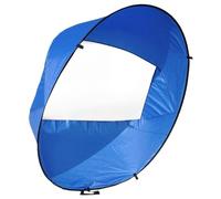 Xoeryoy Vela de Kayak, panorámica de Remo Plegable de 42 Pulgadas con Ventana Transparente, Canoa de Sombra de Kayak para Canoa de v
