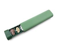 XOKL Pastillero de 7 días, Organizador semanal de medicamentos, 1 Vez al día, Portátil, Verde-1 Unidad