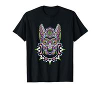 Xoloitzcuintle Mexican Huichol Art Camiseta