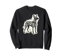 Xoloitzcuintli Perro Mexicano Sin Pelo Azteca Xolo Linocut Sudadera