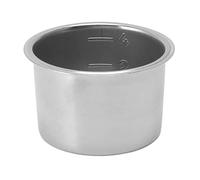 Xolsurg Cesta de filtro de café de acero inoxidable Cesta 1 capa Multi orificios no presurizados 4 tazas 51 mm