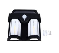 Xolsurg Filamento de pared solar Filamento de tungsteno Lámpara de pared de iluminación cálida Sensor de movimiento de ahorro de energía para al aire libre