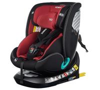 XOMAX G409 IOT Asiento infantil giratorio 360°, ISOFIX I crece, 0 - 36 kg, 0 - 12 años, grupo 0+/1/2/3, arnés de 5 puntos, cinturón de 3 puntos, funda lavable I ECE R129