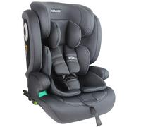 XOMAX LM238 Silla de coche con ISOFIX I creciendo con usted I 9-36 kg, 15 meses -12 años, grupo 1/2/3 I Arnés de 5 puntos y arnés de 3 puntos I Funda desmontable y lavable I ECE R129 I antracita