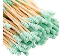 XOMSEFG 200 hisopos de algodón de doble cabeza, hisopos de algodón en espiral, hisopos de algodón para limpieza de orejas, hisopos de algodón desmaquillantes, hisopos de algodón específicos para