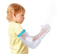 XongSyue Funda de Escayola para Niño, Protector Estanco, Funda Impermeable para Ducha de Suave y Cómoda, Bolsa Hermetica Reutilizable,para Cubrir Vendajes, Yeso, Heridas, Quemaduras