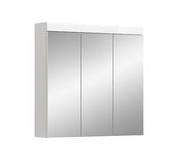 xonox.Home - Armario con Espejo Scout 80 x 79 x 18 cm Cristal Espejo/Blanco