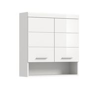 xonox.home Bad Scout X06A9723 - Armario de Pared (74 x 79 x 24 cm), Color Blanco Brillante