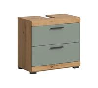xonox.home Bad Scout X06N3707 - Armario para Lavabo (60 x 56 x 34 cm), diseño de Roble