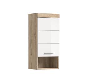 xonox.home Baño Lambada X06F1721, Madera de ingeniería, Roble Sonoma, ca.35x77x25 cm