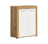xonox.home Jam X8BK6603 - Armario Zapatero (80 x 95 x 35 cm), Color Blanco