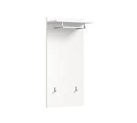 xonox.home Perchero Prego X98A9621, Madera de ingeniería, Blanco, ca.55x114x27 cm