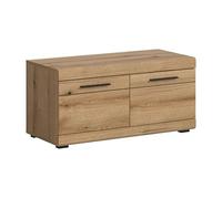 xonox.home Perchero Scout Banco Perchero Banco Perchero Banco Flurbank Baúl Zapatero en Roble Evoke NB., Aprox. 90 x 44 x 40 cm