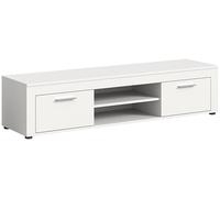 xonox.home Wohnen Jam X8BA9T30 - Mueble bajo para TV (melamina, 160 x 37 x 40 cm), Color Blanco